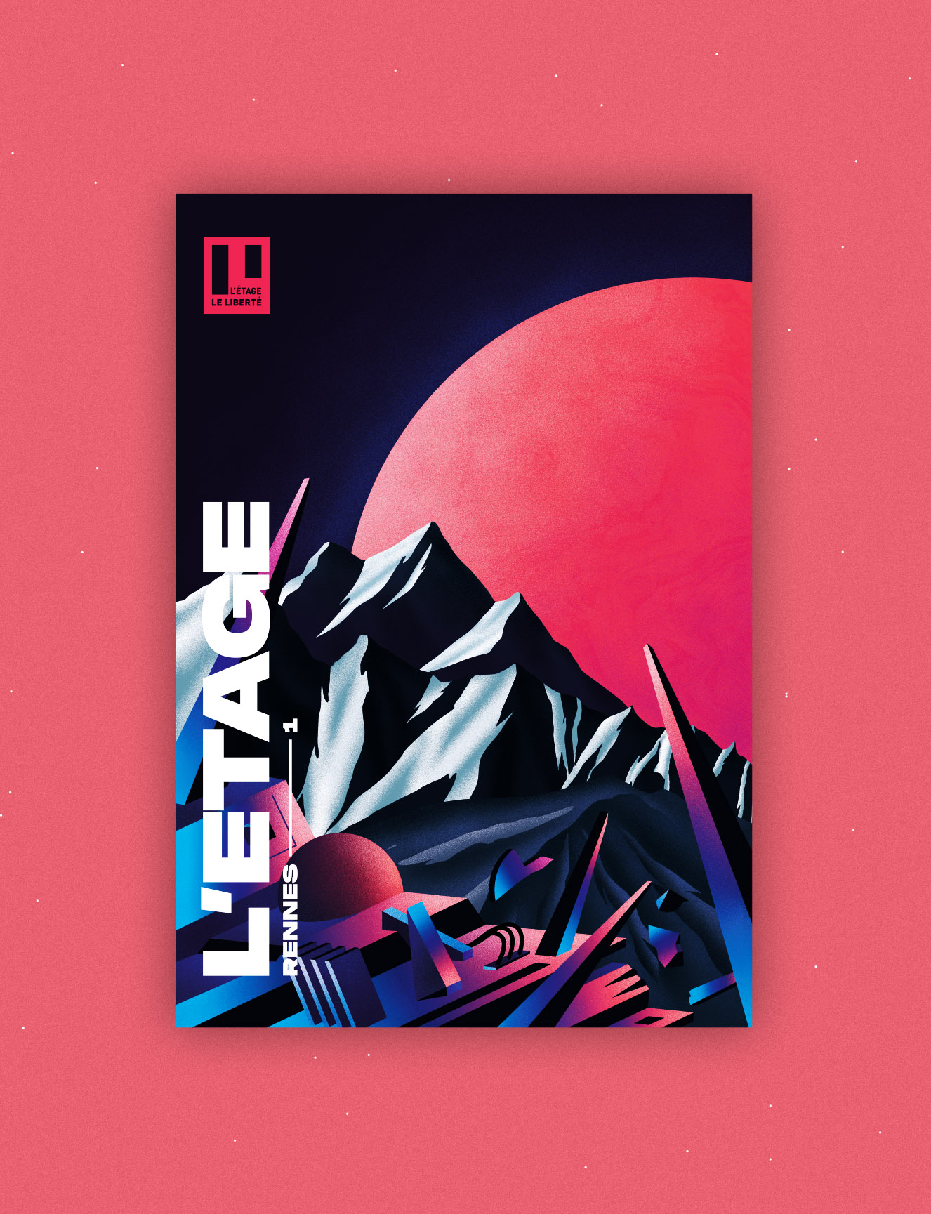 minuit studio liberté dépliant graphisme