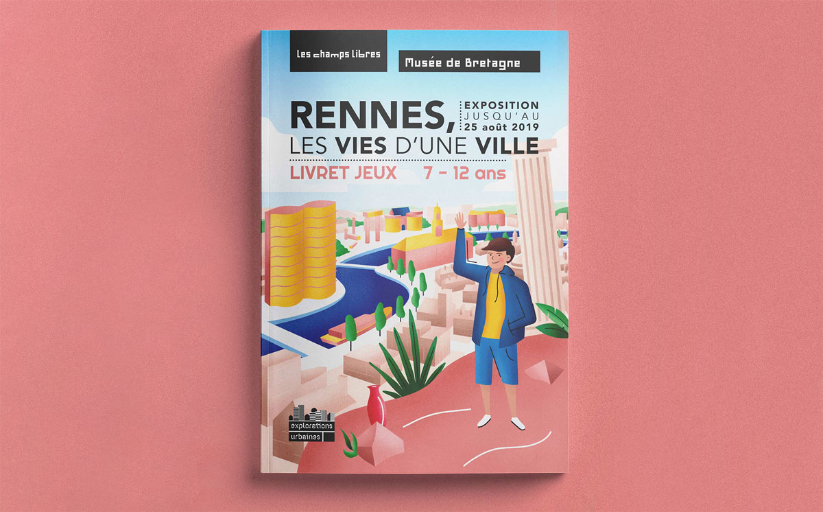 livret jeu illutrateur musée bretagne Minuit Studio