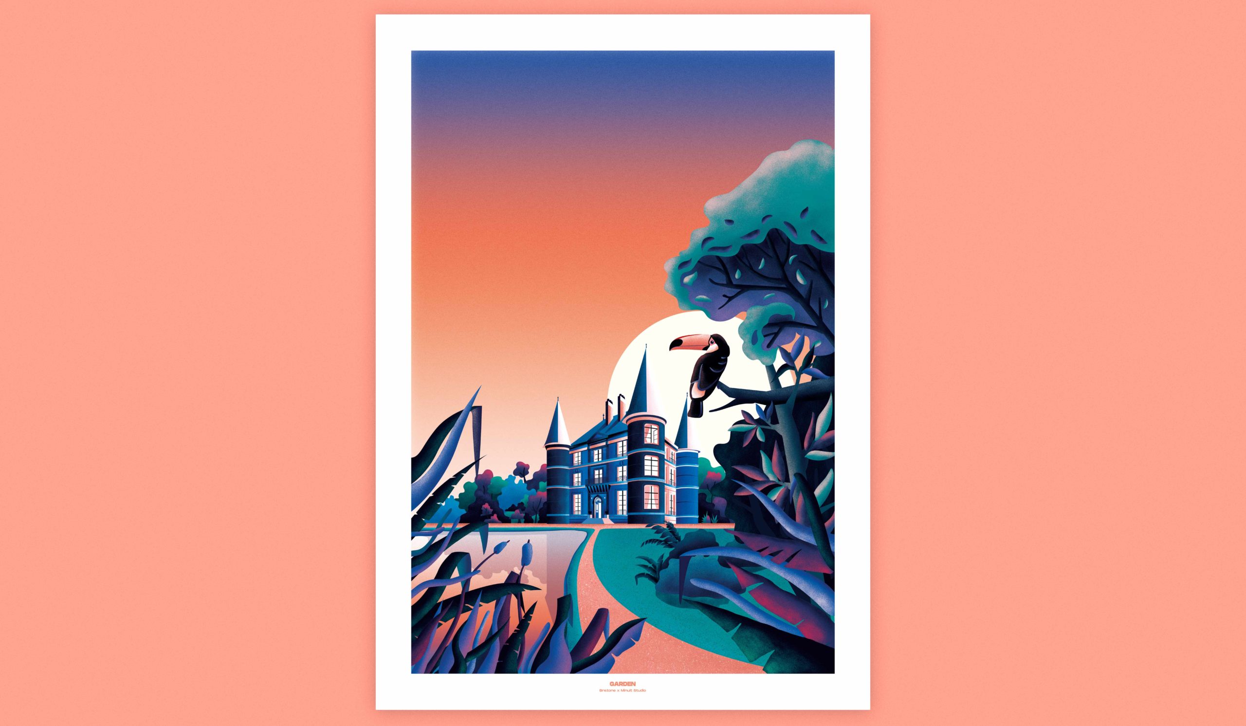 affiche garden concert rennes toucan